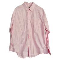 Balenciaga Top en Coton en Rose/pink