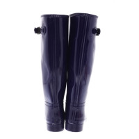 Hunter Bottes en Bleu