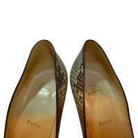 Christian Louboutin Pigalle in Pelle in Beige