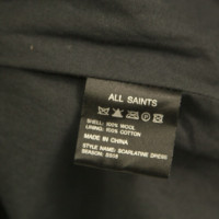 All Saints Dress Wool in Black