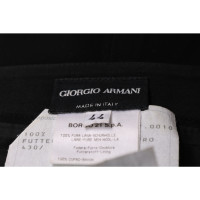 Giorgio Armani Rok Wol in Zwart