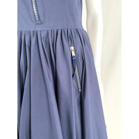 Prada Vestito in Cotone in Blu