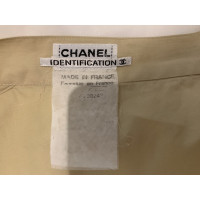 Chanel Skirt Cotton in Beige