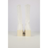 Mm6 Maison Margiela Ankle boots Leather in White