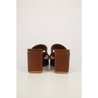 Rejina Pyo Pumps/Peeptoes Leather in Brown