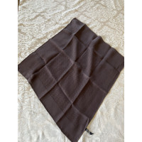 Christian Dior Scarf/Shawl Silk in Brown