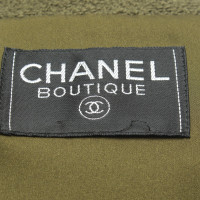 Chanel Jacke/Mantel in Oliv
