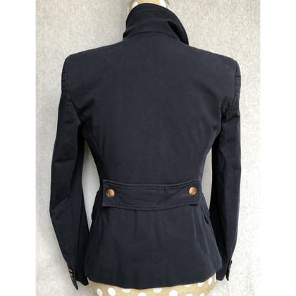 Max & Co Blazer en Coton en Bleu