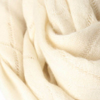Chanel Schal/Tuch aus Kaschmir in Weiß