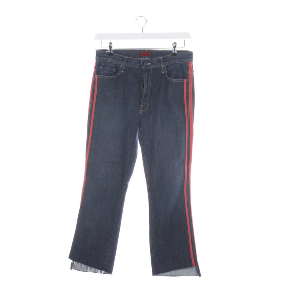 Mother Jeans in Cotone in Blu