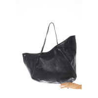 Helmut Lang Shopper Leather in Black