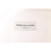 Dries Van Noten Capispalla in Cotone in Bianco