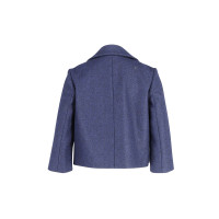 Red Valentino Jacket/Coat Wool in Blue