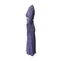 Rixo Kleid aus Viskose in Violett