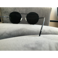 Alexander McQueen Sonnenbrille in Schwarz