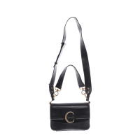 Chloé C Bag aus Leder in Schwarz