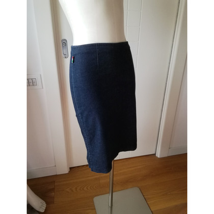 Moschino Skirt Cotton in Blue