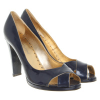 Yves Saint Laurent Pumps/Peeptoes Patent leather in Blue
