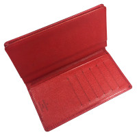 Louis Vuitton Kartenetui red Epileder