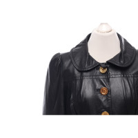 Juicy Couture Jacket/Coat Leather in Black