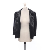 Juicy Couture Jacket/Coat Leather in Black