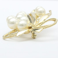 Mikimoto Broche en Or jaune en Doré