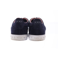 Tod's Trainers Leather in Blue