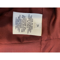 Hermès Jacket/Coat Leather in Bordeaux
