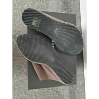 Ann Demeulemeester Slippers/Ballerinas Suede in Brown