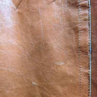 Costume National Jacket/Coat Leather in Brown