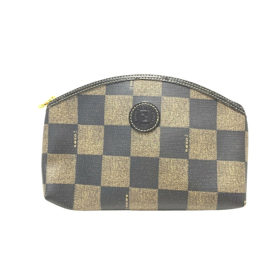 Fendi Clutch Bag Canvas