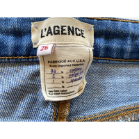 L'agence Jeans in Cotone in Blu
