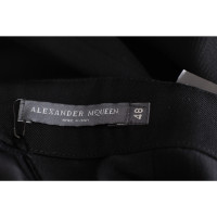 Alexander McQueen Rock aus Wolle in Schwarz