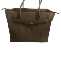 Mulberry Handtasche aus Leder in Taupe