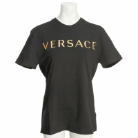 Versace Top en Coton en Noir