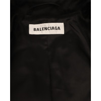Balenciaga Giacca/Cappotto in Cotone in Nero