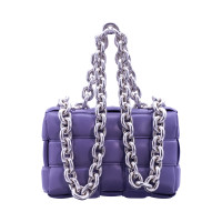 Bottega Veneta Chain Cassette Leather in Violet
