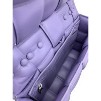 Bottega Veneta Chain Cassette Leather in Violet