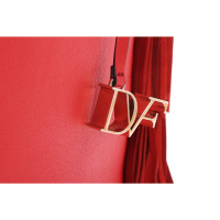 Diane Von Furstenberg Sac à main en Cuir en Rouge