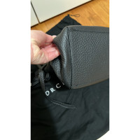 Orciani Shopper Leather in Black