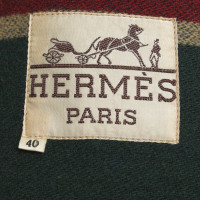Hermès Lange jas in beige
