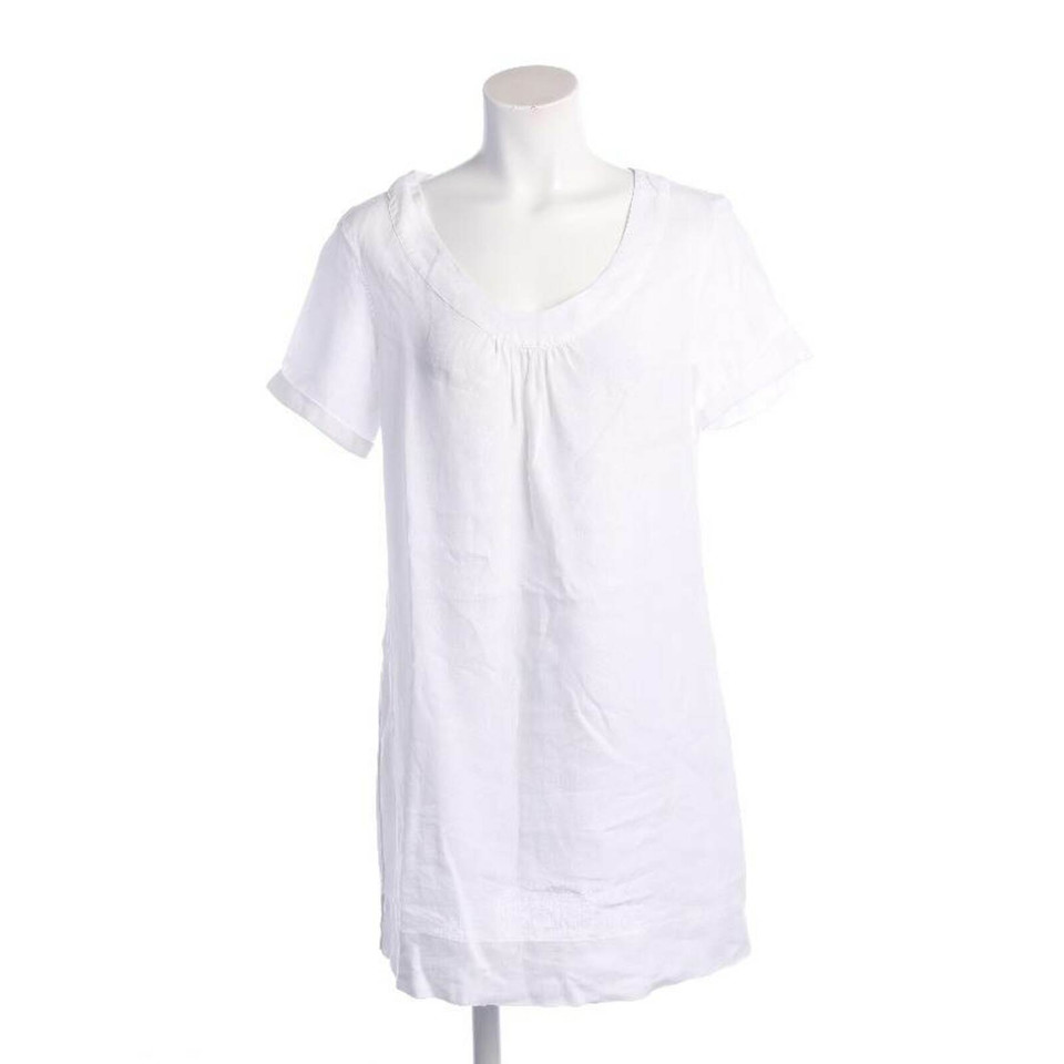 0039 Italy Dress Linen in White