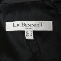 L.K. Bennett Top in pizzo nero