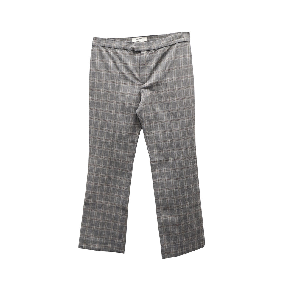 Isabel Marant Etoile Trousers Cotton in Grey