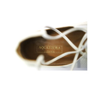 Aquazzura Lace-up shoes Leather in White