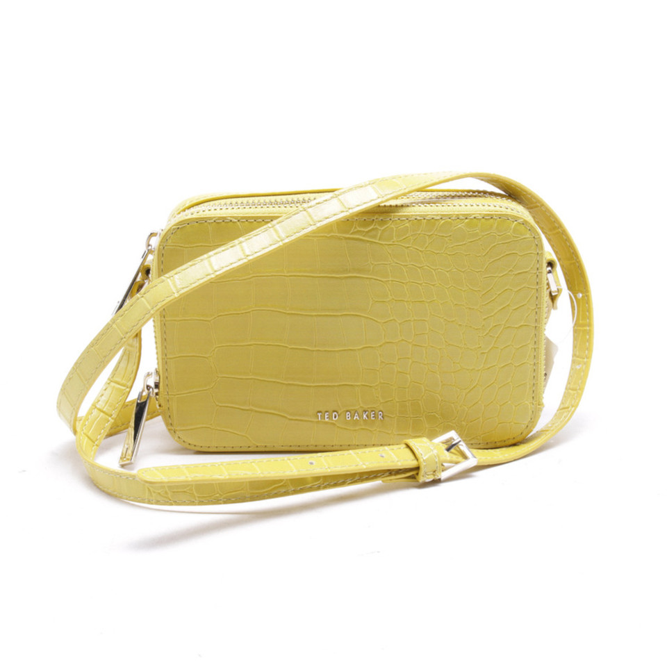 Ted Baker Shoulder bag Leather in Yellow