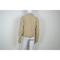 Baldinini Jacket/Coat Suede in Beige