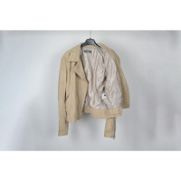 Baldinini Jacket/Coat Suede in Beige