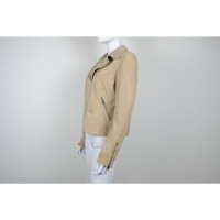 Baldinini Jacket/Coat Suede in Beige