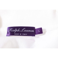 Ralph Lauren Purple Label Oberteil aus Baumwolle in Weiß